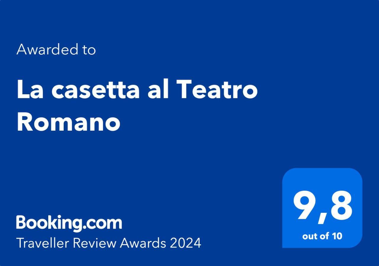 La Casetta Al Teatro Romano Gubbio Exterior foto
